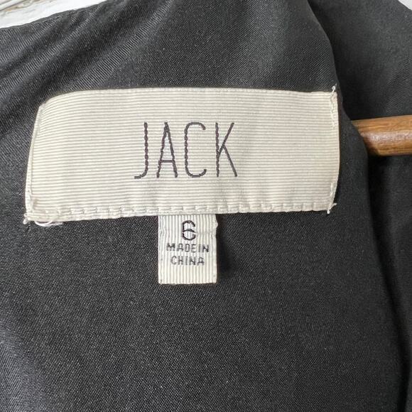 Jack Geometric Snakeskin Print Sheath Mini Dress Size 6 - Picture 4 of 9